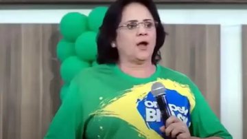 A senadora Damares Alves - Reprodução/Vídeo