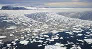 Cena mostra degelo no Ártico - Reprodução/NASA