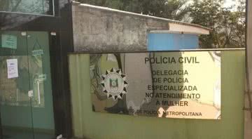 Delegacia para qual o suspeito foi levado, no Rio Grande do Sul - Divulgação / Prefeitura de Alvorada (RS)