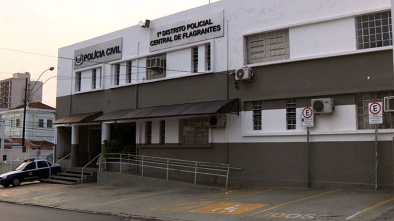 Primeiro Distrito de Campinas e Central de Flagrantes - Divulgação / EPTV