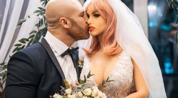 Fotografia de Yuri e esposa durante casamento - Divulgação/ Instagram