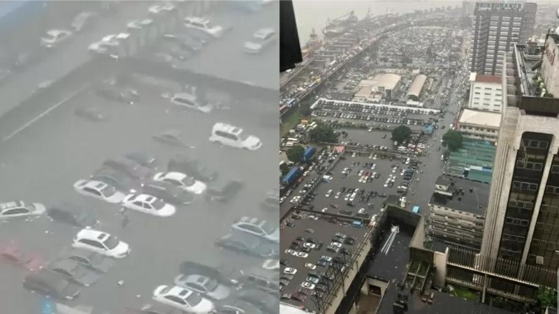 A cidade de Lagos pode desaparecer - Divulgação/Twitter/@Belindaljeoma/@RealOlaudah