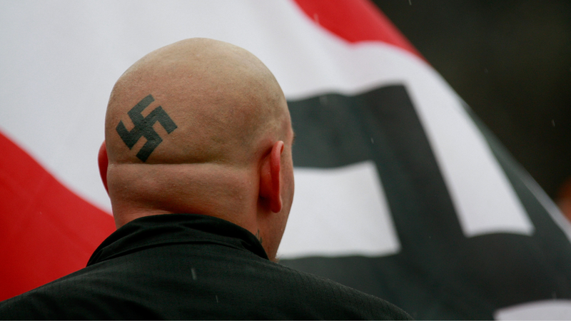 Na imagem, um neonazista - Getty Images