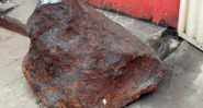 Meteorito encontrado em Goiânia - Divulgação/UFRJ