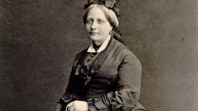 A imperatriz em março de 1877