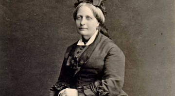 A imperatriz em março de 1877 - Domínio público/Adele Perlmutter-Heilperin