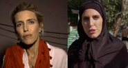Clarissa Ward antes e depois do Talibã conquistar o governo afegão - Divulgação / CNN