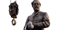 A estátua de Robert E. Lee foi removida - Getty Images
