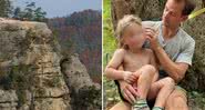 O menino caiu de uma altura de 21 metros - Divulgação/Wolfe County Search & Rescue Team