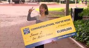 Joanne Zhu foi a grande vencedora do sorteio - Divulgação / News 7