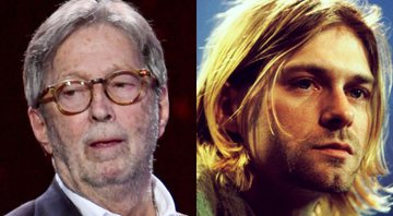Eric Clapton e Kurt Cobain - Getty Images / Divulgação / MTV