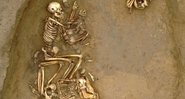 Esqueletos encontrados na Grã-Bretanha - Divulgação / Wessex Archaeology