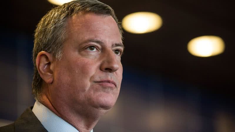 Bill de Blasio, prefeito de NY - Getty Images