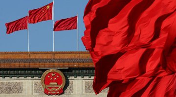 Bandeiras da China - Getty Images