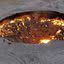 Cratera conhecida como "Porta do Inferno" - Divulgação / vídeo / Youtube / National Geographic Brasil