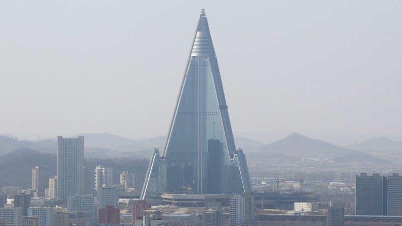 O grande Ryugyong Hotel - Getty Images