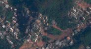 Imagem de Petrópolis após deslizamento - Divulgação / MapBiomas / SCCON