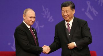 Vladimir Putin e Xi Jinping - Getty Images