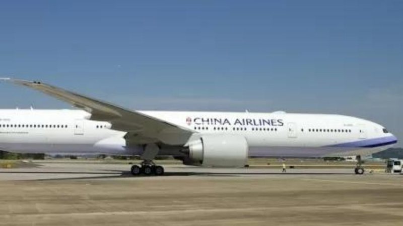 Avião da companhia aérea chinesa - Divulgação / China Airlines