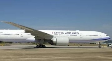 Avião da companhia aérea chinesa - Divulgação / China Airlines