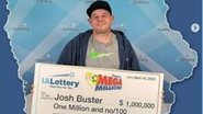 O grande vencedor da loteria - Divulgação / Iowa Lottery