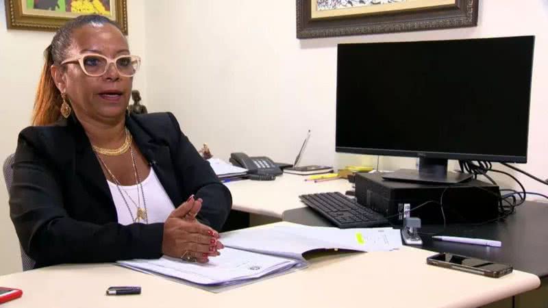A delegada Adriana Belem - Divulgação / TV Globo
