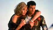 Kelly McGillis e Tom Cruise em seus personagens de Top Gun - Divulgação / Paramount Pictures