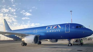 Avião da ITA Airways - Divulgação / Twitter