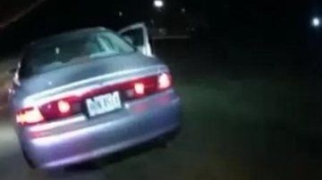 Na imagem, veículo do homem morto no fim de semana - Divulgação / Polícia de Ohio