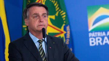 O presidente Jair Bolsonaro em evento oficial - Getty Images