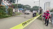 Autoridades filipinas no local onde o crime ocorreu - Divulgação / Youtube / The Star