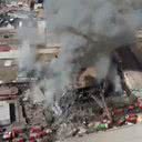 Depósito explodiu na capital da Armênia, Yerevan - Divulgação / Youtube / Wion