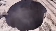 Cratera encontrada no Chile - Divulgação / Youtube / UOL