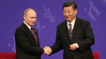 Putin e Xi Jinping no ano de 2019 - Getty Images
