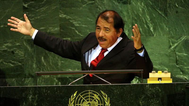O presidente da Nicarágua, Daniel Ortega - Getty Images