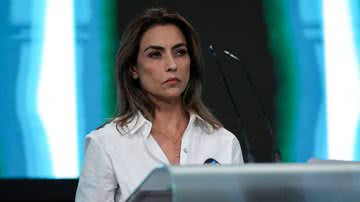 Soraya Thronicke durante debate - Getty Images