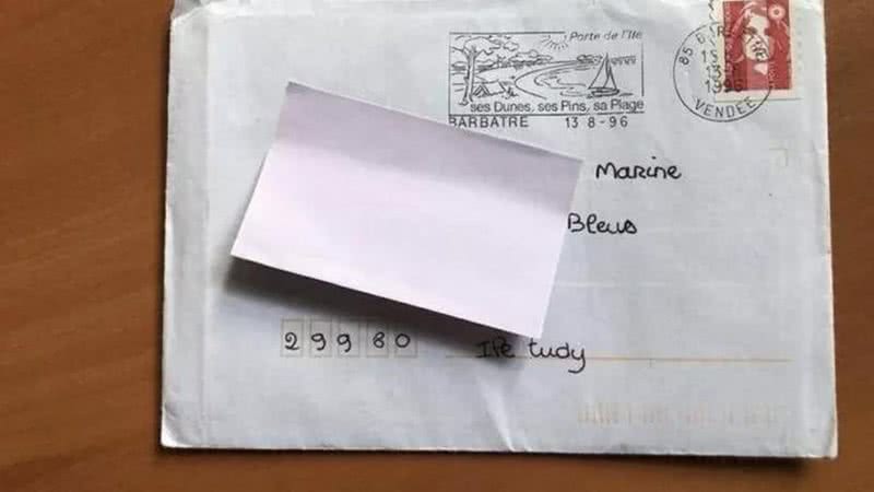 Carta chegou 26 anos depois - Divulgação / Ouest-France
