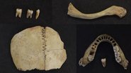 Fósseis humanos do paleolítico no Reino Unido - Divulgação / University College Londres