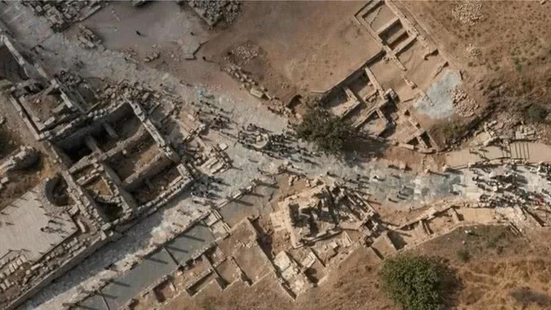 Escavações revelaram distrito da cidade de Éfeso - Divulgação / OeAW-OeAI / Niki Gail