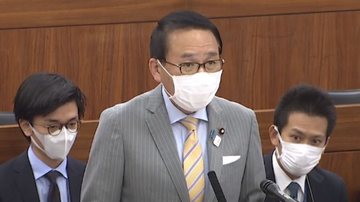 O ministro da Justiça, Yasuhiro Hanashi - Divulgação / vídeo / Youtube