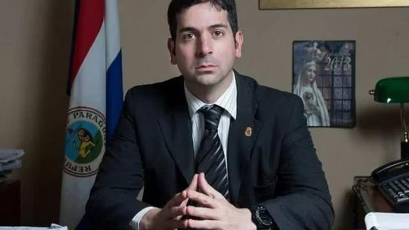 O promotor paraguaio Marcelo Pecci - Divulgação / Ministério Público do Paraguai