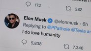 Post de Elon Musk no Twitter - Getty Images