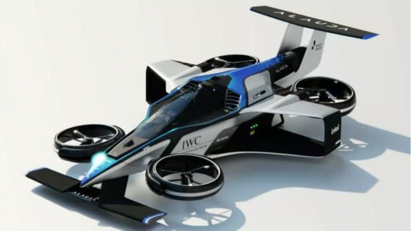 Modelo de carro voador da Alauda Aeronautics - Divulgação / Alauda Aeronautics