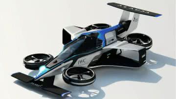 Modelo de carro voador da Alauda Aeronautics - Divulgação / Alauda Aeronautics