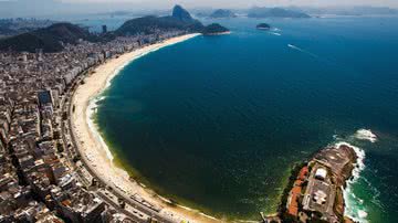 A praia de Copacabana - Getty Images