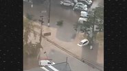 Carros ficaram boiando na Zona Sul de São Paulo - Divulgação / vídeo / G1
