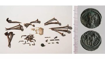 Tumba de 2 mil anos continha pregos retorcidos - Divulgação / Projeto de Pesquisa de Sagalassos