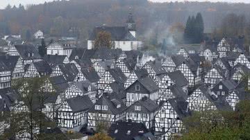 A cidade de Freudenberg, na Alemanha - Getty Images