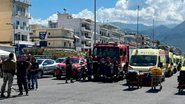 Equipes de resgate buscam por vítimas - Divulgação / vídeo / Greek City Times