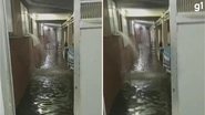 Hospital localizado em Capão da Canoa ficou inundado após forte chuva - Divulgação / Redes sociais